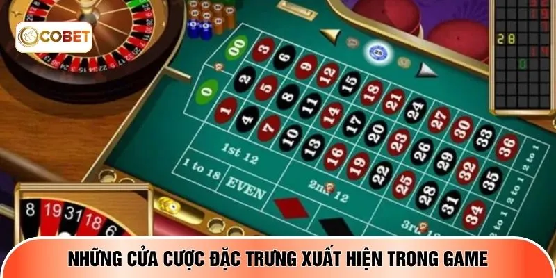 Những cửa cược đặc trưng xuất hiện trong game